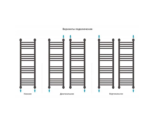 Приобрести Полотенцесушитель водяной 1000х300 шампань Сунержа Богема+ 020-0220-1030 в магазине сантехники Santeh-Crystal.ru