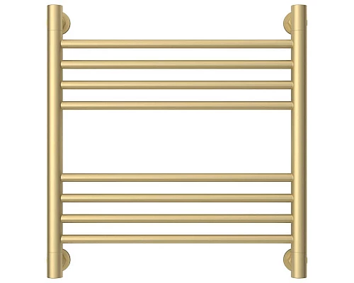 Заказать Полотенцесушитель водяной 500х500 шампань матовая Сунержа Богема+ 022-0220-5050 в магазине сантехники Santeh-Crystal.ru