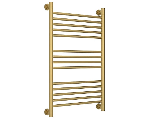 Приобрести Полотенцесушитель водяной 800х500 золотой матовый Сунержа Богема+ 032-0220-8050 в магазине сантехники Santeh-Crystal.ru