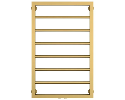 Приобрести Полотенцесушитель водяной 800х500 золотой матовый Сунержа Канцлер 032-0254-8050 в магазине сантехники Santeh-Crystal.ru