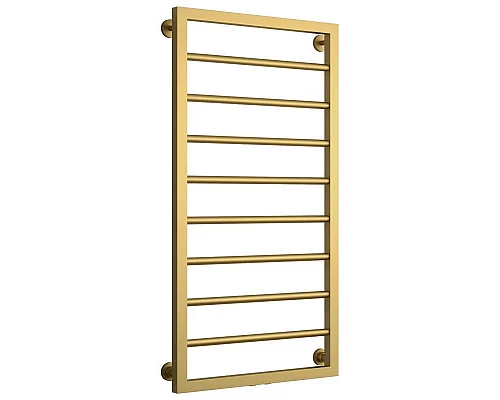 Заказать Полотенцесушитель водяной 1000х500 золотой матовый Сунержа Канцлер 032-0254-1050 в магазине сантехники Santeh-Crystal.ru