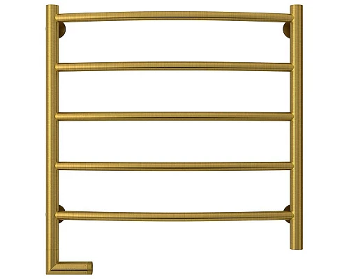 Заказать Полотенцесушитель электрический 600х600 состаренная латунь МЭМ левый Сунержа Галант 2.0 051-5200-6060 в магазине сантехники Santeh-Crystal.ru