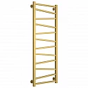 Полотенцесушитель водяной 1200х400 золотой матовый Сунержа Сирокко 032-0253-1240
