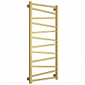 Полотенцесушитель водяной 1200х500 золотой матовый Сунержа Сирокко 032-0253-1250