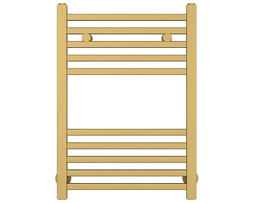 Купить Полотенцесушитель водяной 600х400 золотой матовый Сунержа Модус 032-0250-6040 в магазине сантехники Santeh-Crystal.ru