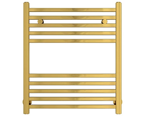 Заказать Полотенцесушитель водяной 600х500 золотой Сунержа Модус 03-0250-6050 в магазине сантехники Santeh-Crystal.ru