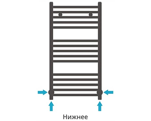Приобрести Полотенцесушитель водяной 800х400 темный титан муар Сунержа Модус 15-0250-8040 в магазине сантехники Santeh-Crystal.ru