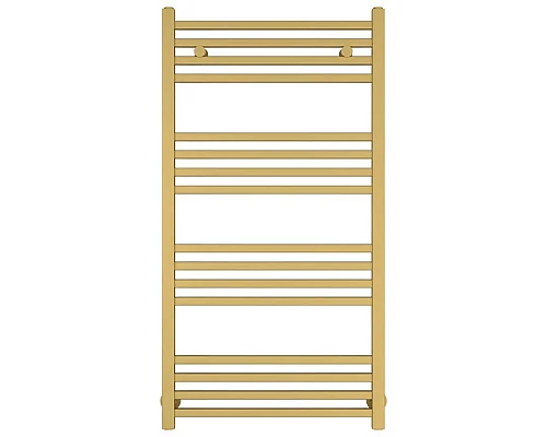 Купить Полотенцесушитель водяной 1000х500 золотой матовый Сунержа Модус 032-0250-1050 в магазине сантехники Santeh-Crystal.ru