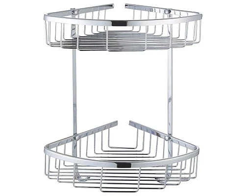 Заказать Полка угловая 22х22 см Rose RW12 в магазине сантехники Santeh-Crystal.ru