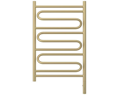 Купить Полотенцесушитель электрический 800х500 шампань матовая МЭМ правый Сунержа Элегия 3.0 022-5819-8050 в магазине сантехники Santeh-Crystal.ru