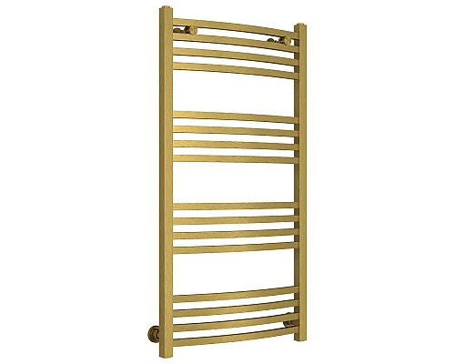 Купить Полотенцесушитель водяной 1000х500 состаренная латунь Сунержа Аркус 051-0251-1050 в магазине сантехники Santeh-Crystal.ru