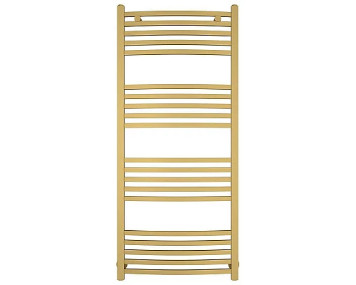 Приобрести Полотенцесушитель водяной 1200х500 золотой матовый Сунержа Аркус 032-0251-1250 в магазине сантехники Santeh-Crystal.ru