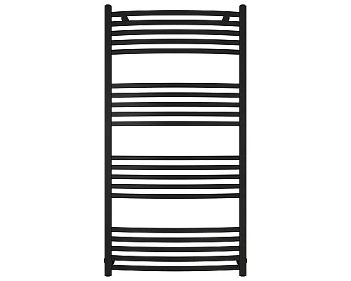 Приобрести Полотенцесушитель водяной 1200х600 черный матовый Сунержа Аркус 31-0251-1260 в магазине сантехники Santeh-Crystal.ru