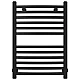Купить Полотенцесушитель водяной 600х400 черный матовый Сунержа Аркус 31-0251-6040 в магазине сантехники Santeh-Crystal.ru
