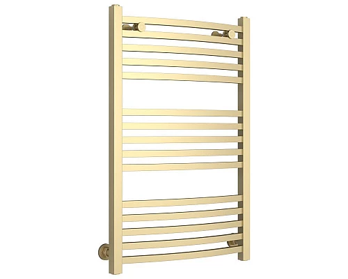 Заказать Полотенцесушитель водяной 800х500 шампань матовая Сунержа Аркус 022-0251-8050 в магазине сантехники Santeh-Crystal.ru