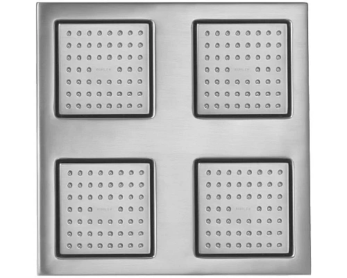 Приобрести Верхний душ 250 мм Jacob Delafon Watertile E8030-CP в магазине сантехники Santeh-Crystal.ru