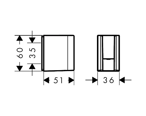 Купить Держатель для душа Axor One 45721000 в магазине сантехники Santeh-Crystal.ru
