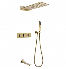 Душевой комплект 555х230 мм Abber Daheim AF8253G