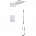Душевой комплект 555х230 мм Abber Weiss Insel  AF8052W