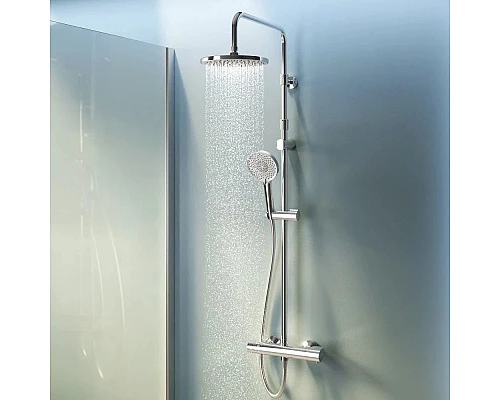 Приобрести Душевая система 228 мм Am.Pm X-Joy F0785A400 в магазине сантехники Santeh-Crystal.ru