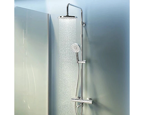 Приобрести Душевая система 228 мм Am.Pm X-Joy F0785A500 в магазине сантехники Santeh-Crystal.ru