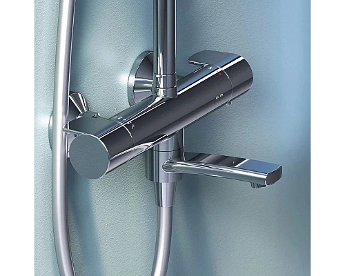 Приобрести Душевая система 228 мм Am.Pm X-Joy F0785A500 в магазине сантехники Santeh-Crystal.ru