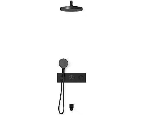 Заказать Душевой комплект 300 мм Vincea Inspire VSFW-432TI2MB в магазине сантехники Santeh-Crystal.ru