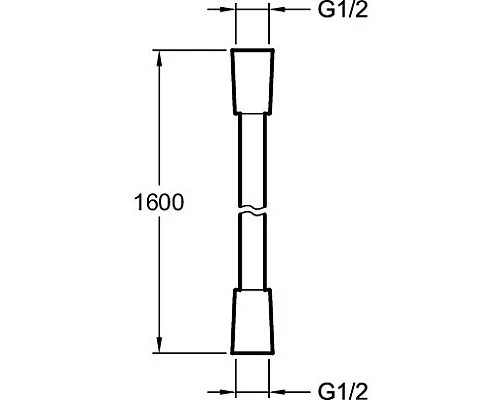 Приобрести Душевой шланг титан 160 см Jacob Delafon Aparu E75206-TT в магазине сантехники Santeh-Crystal.ru