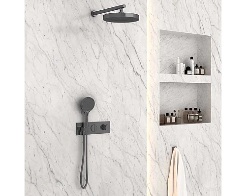 Душевой комплект 300 мм Vincea Inspire VSFW-422TI2GM