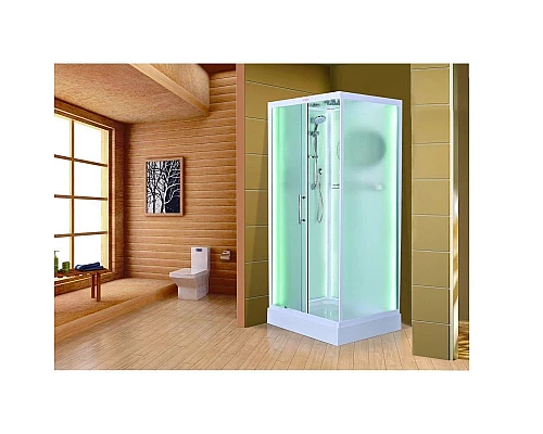 Купить Душевая кабина 100х80х210 см Esbano ES-L108CKR в магазине сантехники Santeh-Crystal.ru