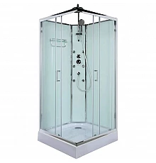 Душевая кабина 90х90х225 см BelBagno Uno прозрачное UNO-CAB-A-2-90-C-CR