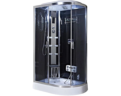 Купить Душевая кабина 127х80х220 см Niagara NG-904-01L тонированное в магазине сантехники Santeh-Crystal.ru