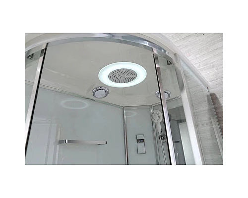 Заказать Душевая кабина 120х80х220 см Black & White Galaxy 550712R прозрачное в магазине сантехники Santeh-Crystal.ru