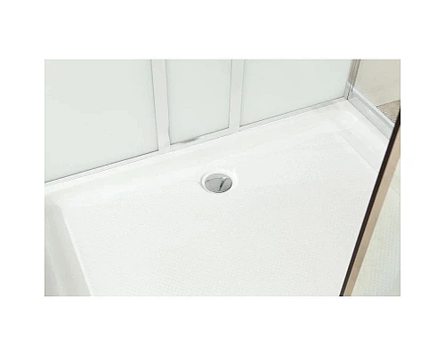 Заказать Душевая кабина 120х90х220 см Black & White Galaxy 5509120 прозрачное в магазине сантехники Santeh-Crystal.ru