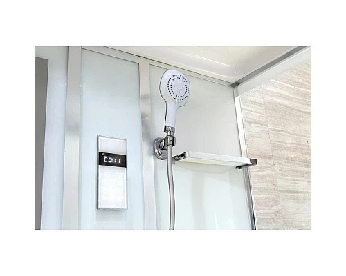 Заказать Душевая кабина 120х90х220 см Black & White Galaxy 5509120 прозрачное в магазине сантехники Santeh-Crystal.ru