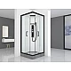 Заказать Душевая кабина 90х90х215 см Black & White Galaxy 800290 прозрачное в магазине сантехники Santeh-Crystal.ru