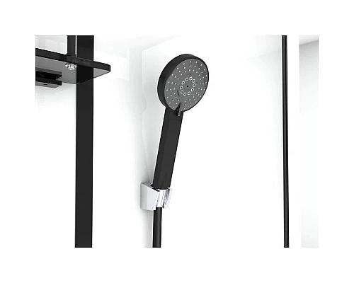 Заказать Душевая кабина 160х85х215 см Black & White Galaxy 8010160 прозрачное в магазине сантехники Santeh-Crystal.ru