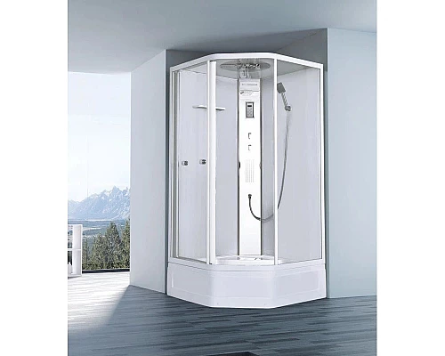 Заказать Душевая кабина 100х100х220 см Orans 1220000 прозрачное в магазине сантехники Santeh-Crystal.ru