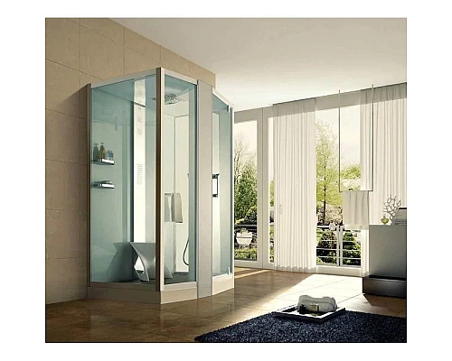 Приобрести Душевая кабина 150х100х220 см Orans 89102LW прозрачное в магазине сантехники Santeh-Crystal.ru