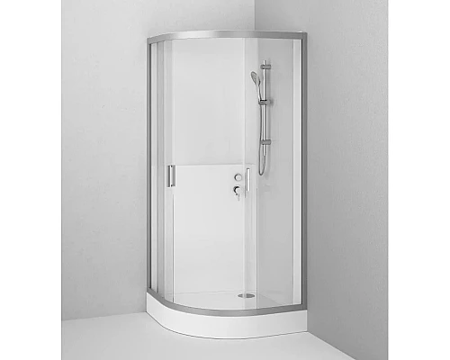 Купить Душевая кабина 90х90 см Am.Pm Gem W90C-333-090WTA прозрачное в магазине сантехники Santeh-Crystal.ru