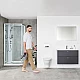 Приобрести Душевая кабина 90х90х215 см IDO Showerama 10-5 Comfort 558.209.303 прозрачное в магазине сантехники Santeh-Crystal.ru