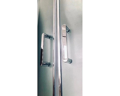 Приобрести Душевая кабина 100х100х217 см Royal Bath RB100BK3-WC-CH матовое в магазине сантехники Santeh-Crystal.ru