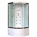 Душевая кабина 100х100х217 см Royal Bath RB100BK3-WT-CH прозрачное