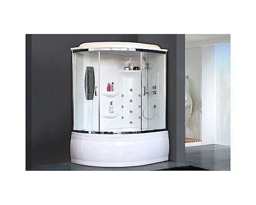 Заказать Душевая кабина 140х95х225 см Royal Bath RB140ALP-T-CH-R прозрачное в магазине сантехники Santeh-Crystal.ru