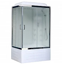 Душевая кабина 100х80х217 см Royal Bath RB8100BP3-WC-CH-R матовое