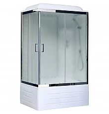 Душевая кабина 100х80х217 см Royal Bath RB8100BP6-WC-CH-R матовое