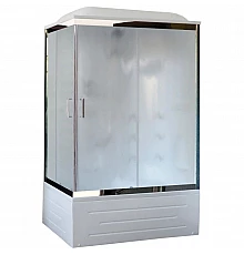 Душевая кабина 120х80х217 см Royal Bath RB8120BP2-M-CH-R матовое