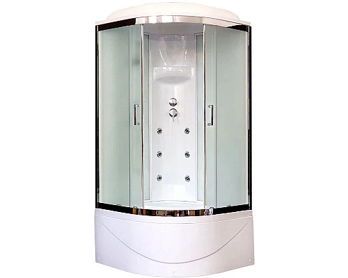 Приобрести Душевая кабина 90х90х217 см Royal Bath RB90BK3-WC-CH матовое в магазине сантехники Santeh-Crystal.ru