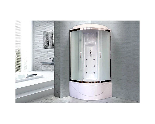 Приобрести Душевая кабина 90х90х217 см Royal Bath RB90BK3-WC-CH матовое в магазине сантехники Santeh-Crystal.ru