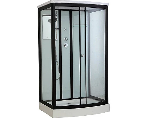 Купить Душевая кабина 120x90x220 см Timo Standart T-6615 B прозрачное в магазине сантехники Santeh-Crystal.ru